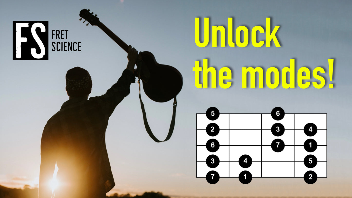 Unlock the modes (PDF cheat sheet)