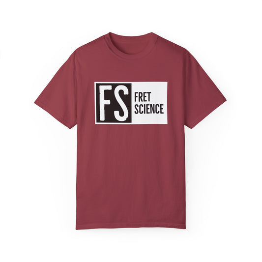 Fret Science block logo - Unisex Garment-Dyed T-shirt