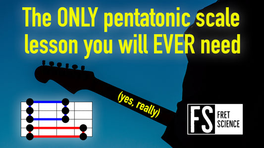 The ONLY pentatonic scale lesson you will EVER need