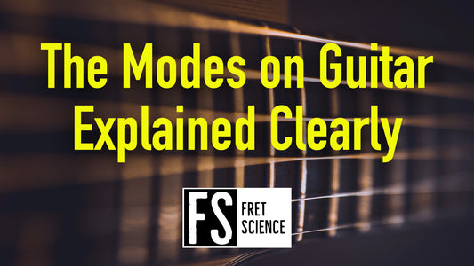 The modes on guitar explained clearly (PDF cheat sheet)