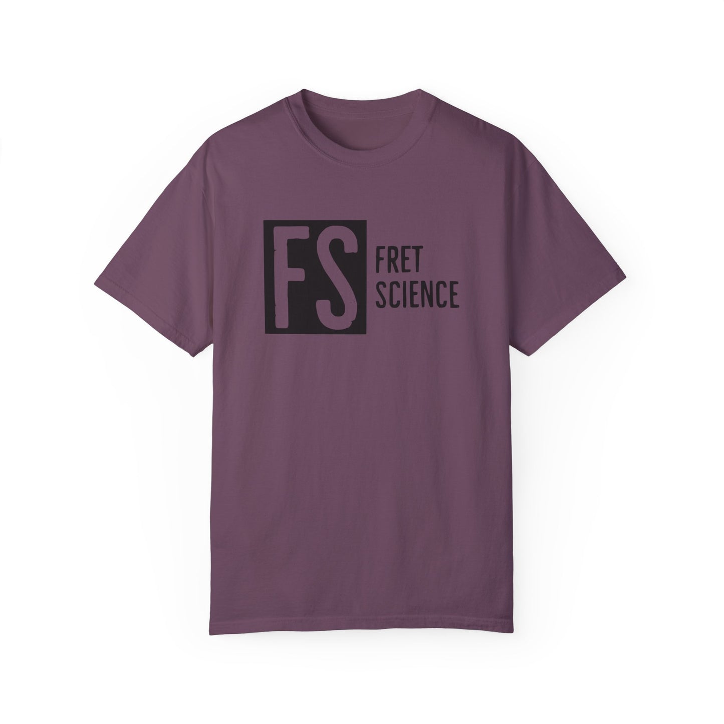 Fret Science logo - Unisex Garment-Dyed T-shirt