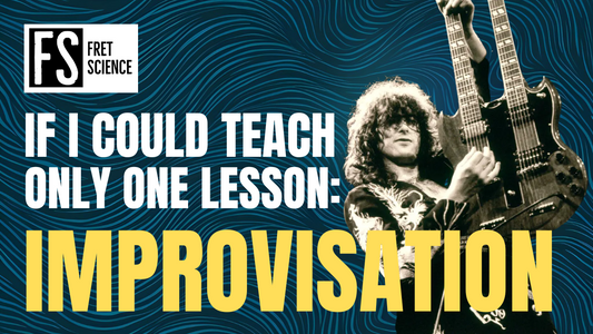 A new beginner-friendly framework for guitar improvisation - 9-page PDF lesson